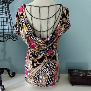 COPY - *Crescendo* Sz Small Cowl Back Detachable …